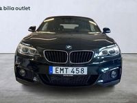 begagnad BMW 220 i M Sport Cabriolet Navi HiFi Högtalare 2015, Cab