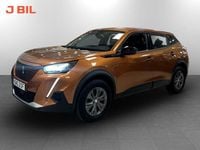 Begagnad Peugeot e-2008 Active 100 kW (136 HK) 2021 Orange SUV