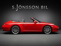 Begagnad Porsche 911 Carrera Cabriolet 385 HK (283 kW) 2009 Röd Cab