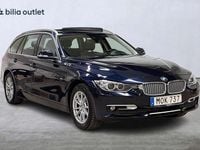 Begagnad BMW 320 Advantage 184 HK (135 kW) 2014 Blå Kombi
