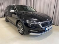 Begagnad Skoda Octavia Scout 200 HK (147 kW) 2022 Svart Kombi