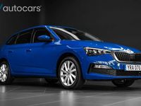 Begagnad Skoda Scala Style 110 HK (80 kW) 2022 Blå Halvkombi