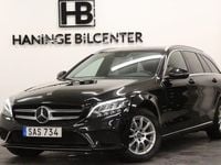Begagnad Mercedes C220 Avantgarde 194 HK (142 kW) 2019 Svart