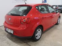 Begagnad Seat Ibiza Style 86 HK (63 kW) 2010 Röd Halvkombi