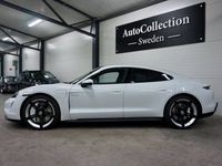 Begagnad Porsche Taycan 4S Performance Package 420 kW (572 HK) 2020 Vit Sedan