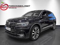 Begagnad VW Tiguan Allspace R-line 190 HK (139 kW) 2018 Svart SUV