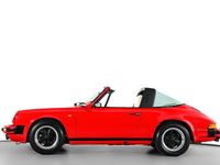 Begagnad Porsche 911 231 HK (169 kW) 1987 Röd Sportkupé