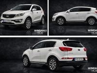 Begagnad Kia Sportage 137 HK (100 kW) 2015 Vit SUV