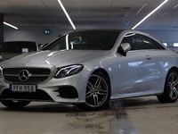 Begagnad Mercedes E200 AMG line 184 HK (135 kW) 2017 Silver Sportkupé