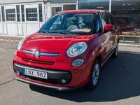 Begagnad Fiat 500L Lounge 95 HK (69 kW) 2013 Röd Minibuss