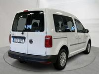 Begagnad VW Caddy Life 102 HK (75 kW) 2018 Vit Minibuss