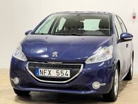 begagnad Peugeot 208 5-dörrar 1.2 VTi ENDAST 5366 mil | 82hk