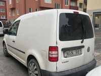 begagnad VW Caddy 1,6 fjärr dieselvärmare