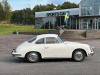 Begagnad Porsche 356 95 HK (69 kW) 1965 Vit Sportkupé