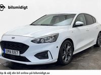 Begagnad Ford Focus ST-Line 125 HK (91 kW) 2021 Vit Halvkombi