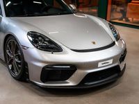 Begagnad Porsche 718 Cayman GT4 420 HK (308 kW) 2020 Silver Sportkupé