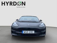 Begagnad Tesla Model 3 Long Range AWD 366 kW (498 HK) 2020 Svart Sedan