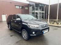 begagnad Toyota HiLux Dubbelhytt 2.4 AWD Premium / Skinn/Euro 6/Moms