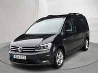 Begagnad VW Caddy Maxi Life Life 150 HK (110 kW) 2018 Svart Minibuss