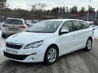 Begagnad Peugeot 308 SW Active 131 HK (96 kW) 2014 Vit Kombi