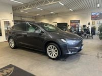Begagnad Tesla Model X Long Range AWD 397 kW (541 HK) 2019 Grå SUV