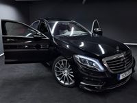 begagnad Mercedes S350 d 4M 9G AMG Värmare Burmester SV-SÅLD