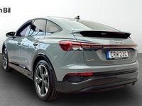 Begagnad Audi Q4 Sportback e-tron Proline 219 kW (299 HK) 2022 Kiselgrå SUV