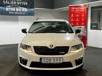 Begagnad Skoda Octavia RS 184 HK (135 kW) 2014 Vit Halvkombi
