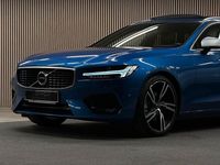 Begagnad Volvo V90 R-Design Pro 255 HK (187 kW) 2017 Blå Kombi