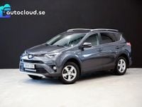 Begagnad Toyota RAV4 Hybrid Active 197 HK (144 kW) 2016 Grå SUV