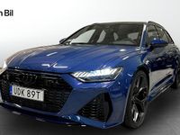 Ny Audi RS6 Performance 630 HK (463 kW) 2026 Blå Kombi