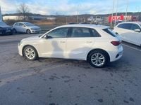 Begagnad Audi A3 Advanced 204 HK (150 kW) 2022 Vit Sedan