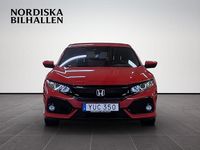 Begagnad Honda Civic Elegance 129 HK (94 kW) 2017 Röd Halvkombi