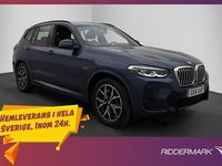 Begagnad BMW X3 M Sport 184 HK (135 kW) 2022 Blå SUV