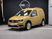 Begagnad VW Caddy 150 HK (110 kW) 2018 Gul Minibuss