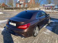 Begagnad Mercedes CLA220 AMG line 177 HK (130 kW) 2017 Brun Sedan