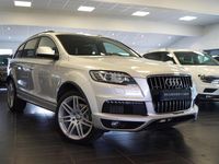 Begagnad Audi Q7 S-Line 248 HK (182 kW) 2013 Silver SUV