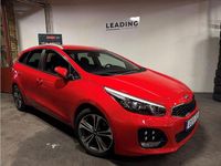 Begagnad Kia Ceed Sportswagon GT-Line 136 HK (100 kW) 2017 Röd Kombi