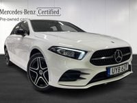 Begagnad Mercedes A250 AMG line 272 HK (200 kW) 2022 Vit Halvkombi