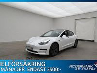 Begagnad Tesla Model 3 Long Range AWD 366 kW (498 HK) 2023 Vit Sedan