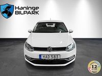 Begagnad VW Polo 90 HK (66 kW) 2015 Vit Halvkombi