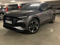 Begagnad Audi Q4 Sportback e-tron 150 kW (204 HK) 2022 Tyfongrå metallic SUV