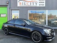 Begagnad Mercedes C63 AMG AMG 457 HK (336 kW) 2012 Svart Sportkupé