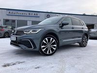 Begagnad VW Tiguan Allspace R-line 200 HK (147 kW) 2021 Grå SUV