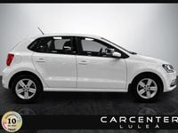 Begagnad VW Polo 90 HK (66 kW) 2016 Vit Halvkombi