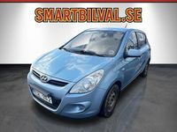Begagnad Hyundai i20 Select 78 HK (57 kW) 2011 Blåmetallic Halvkombi