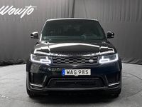 Begagnad Land Rover Range Rover Sport HSE Dynamic 351 HK (258 kW) 2021 Santorini svart SUV