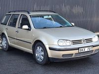 Begagnad VW Golf IV 105 HK (77 kW) 2001 Ljusbrunmetallic Kombi