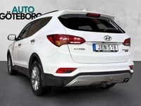 Begagnad Hyundai Santa Fe 200 HK (147 kW) 2015 Vit SUV