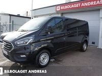 Begagnad Ford Transit Custom 170 HK (125 kW) 2020 Svart Van